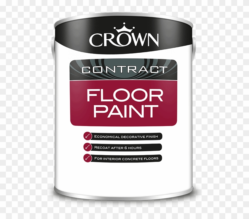 Crown Contract Floor Paint Is A Quick Drying, Economical - Cosmetics Clipart #5970021