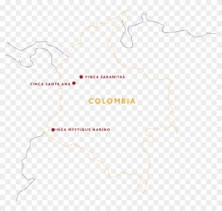 Colombia Inga Mystique Nariño - Map Clipart