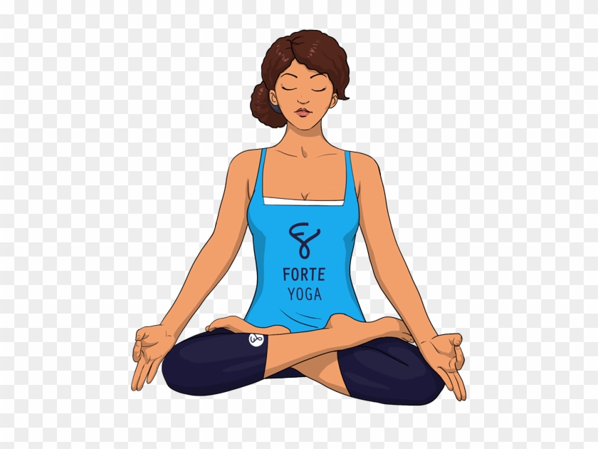 5 Easy Hatha Yoga Poses That Can Be Performed At Home - Lotus Pose Yoga Png Clipart #5972053