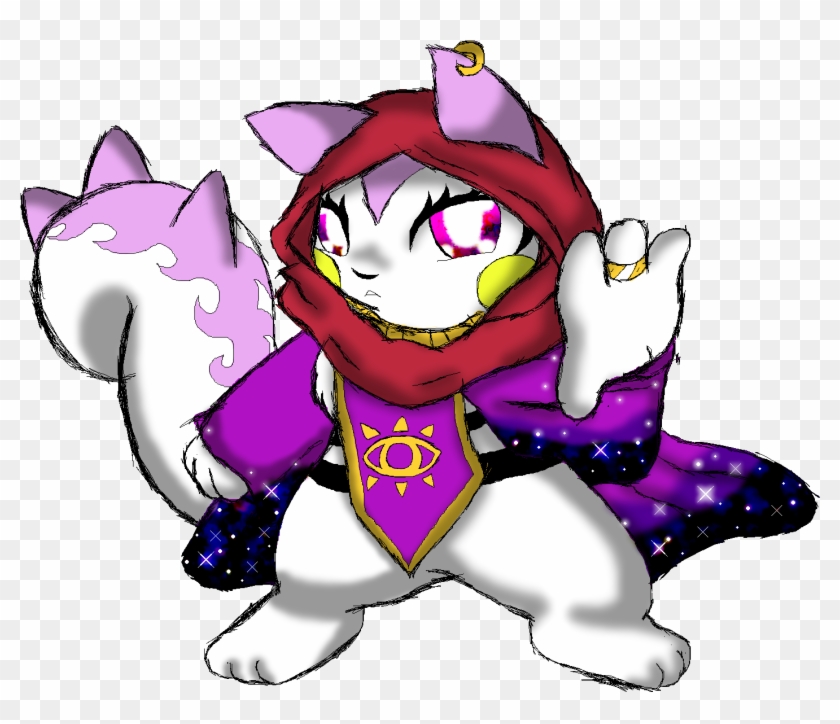 Sorceress/prophet Pachi Only - Nausea Cartoon Clipart #5972351