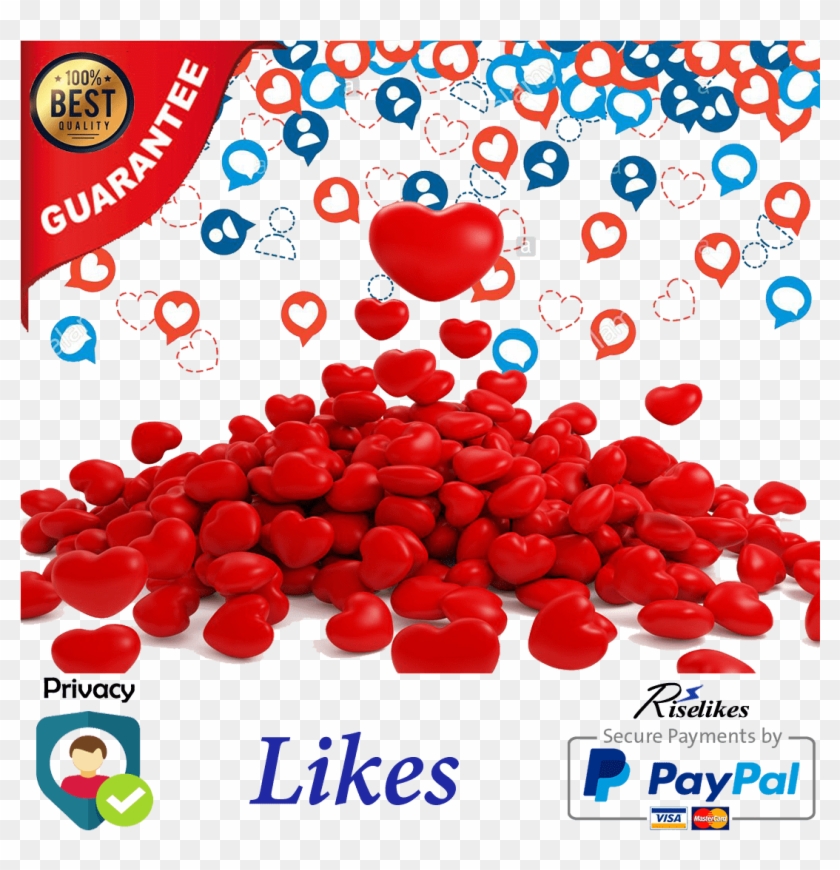 Buy Instagram Likes - Likes Auf Den Verschiedene Social Media Apps Clipart