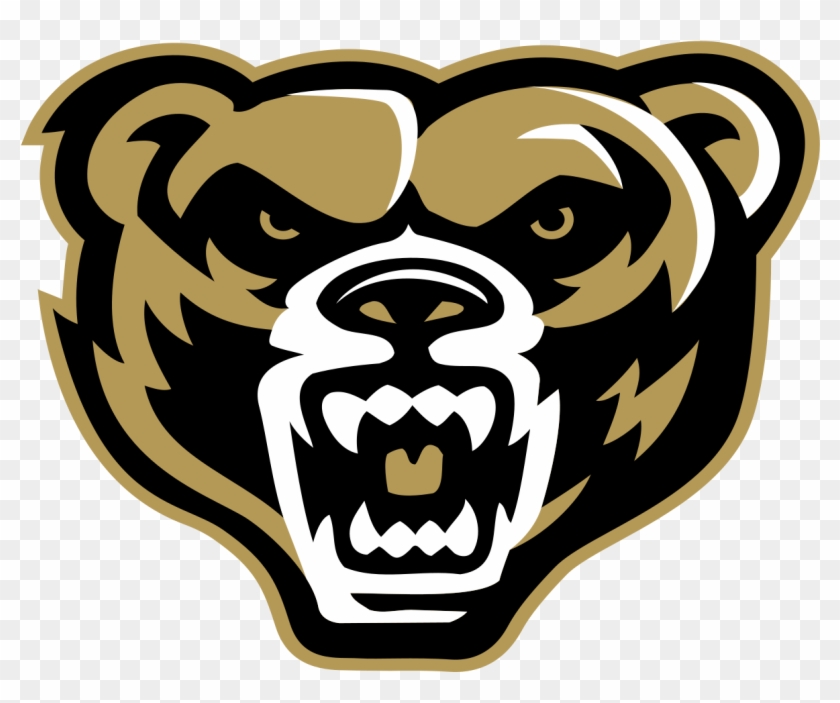 Oakland University Grizzly , Png Download - Oakland University Athletics Logo Clipart #5972726
