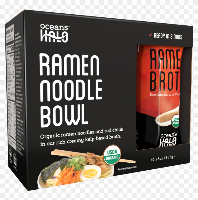 Load Image Into Gallery Viewer, Organic And Vegan Instant - Ocean's Halo Ramen Noodles Clipart
