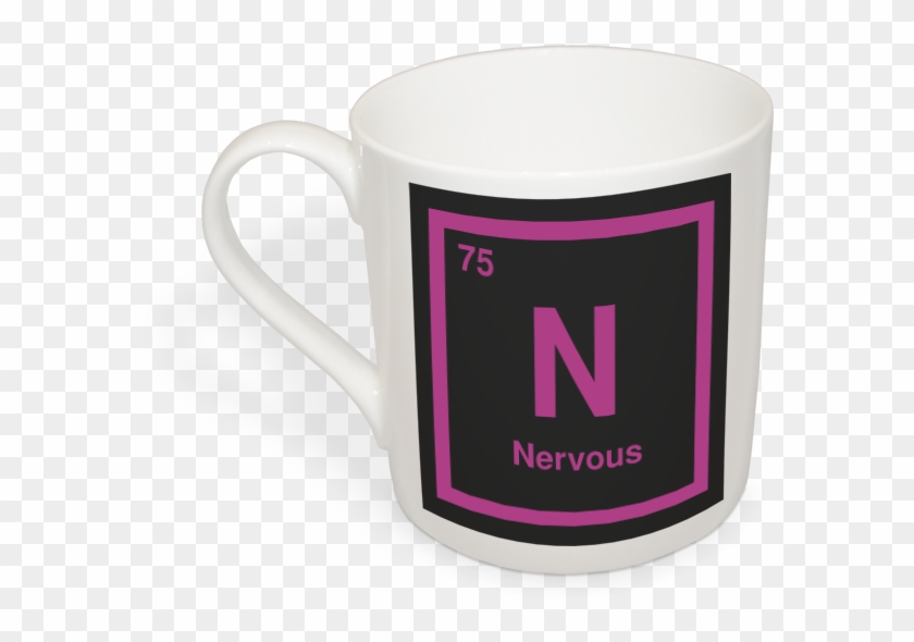 Nervous Mug - Coffee Cup Clipart #5973022