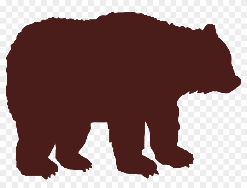 Grizzly Bear Svg Cut File - Bear Svg Clipart #5973172