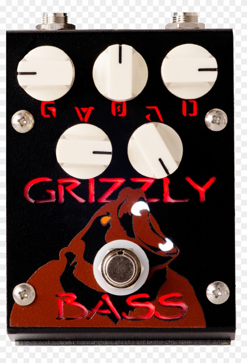 Grizzly Bass Effect Pedal - Creation Audio Grizzly Clipart