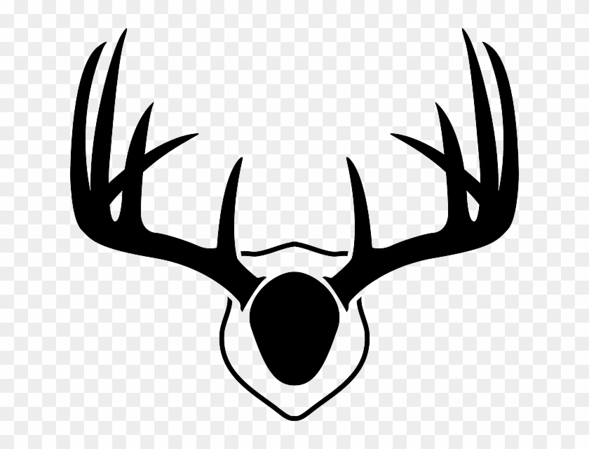 Stag Clipart Rusa - Deer Antlers Drawing - Png Download #5973192