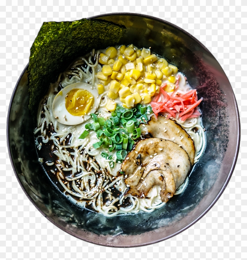 Try Our House Special Okawari Black オカワリ ブラック - Ramen Bowl Green Onions Clipart #5973358