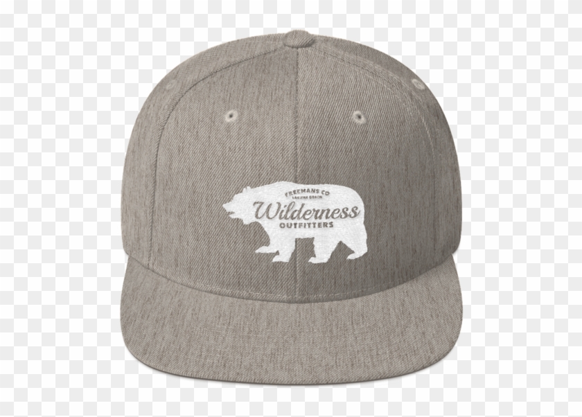 Grizzly Bear Snapback Hat - Baseball Cap Clipart #5973366