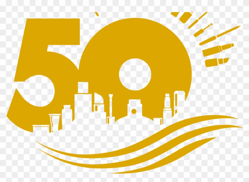 Coty, Celebrating 50 Years At Their Bournemouth Site - Celebrating 50 Years Logo Clipart