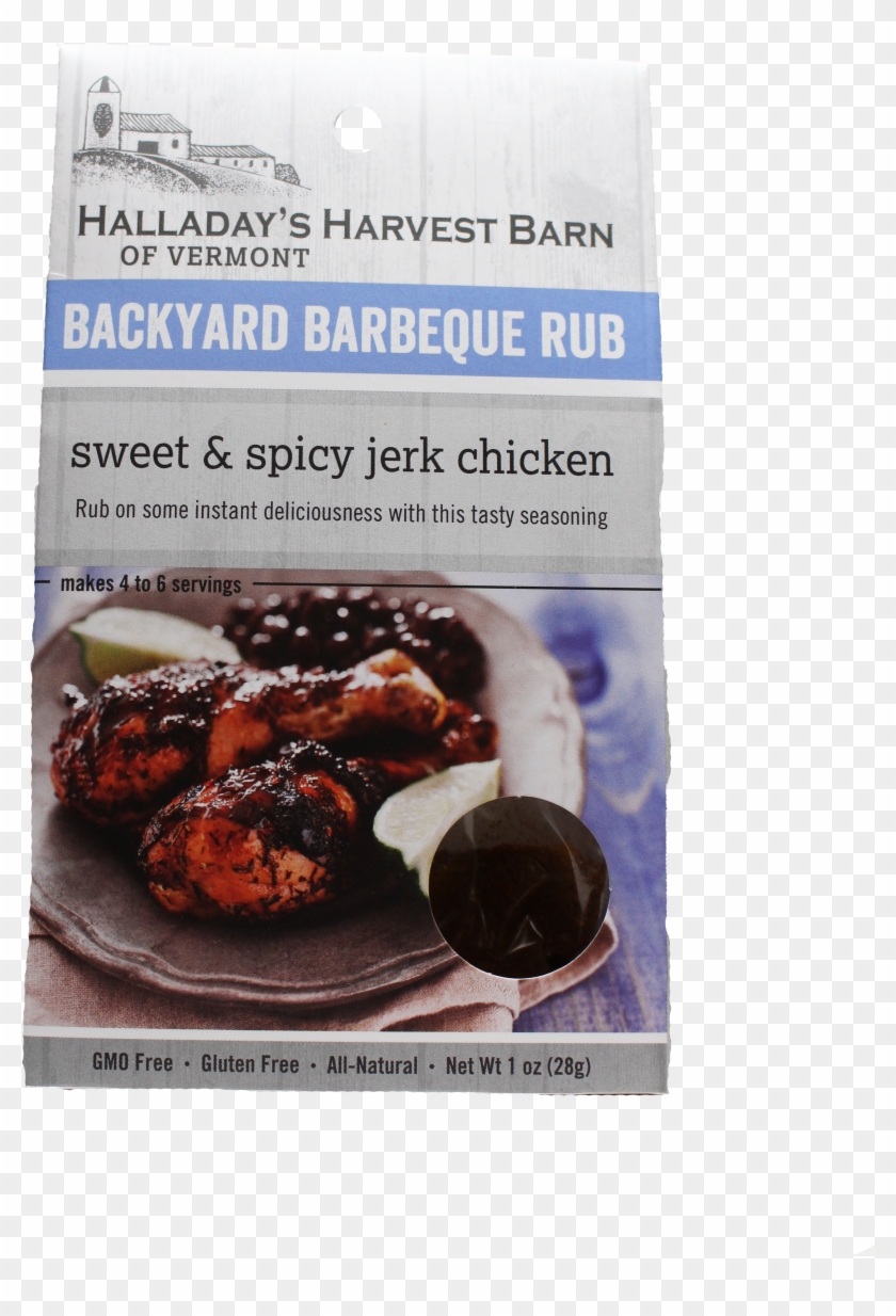 Halladay's Sweet & Spicy Jerk Chicken Rub - Chocolate Clipart