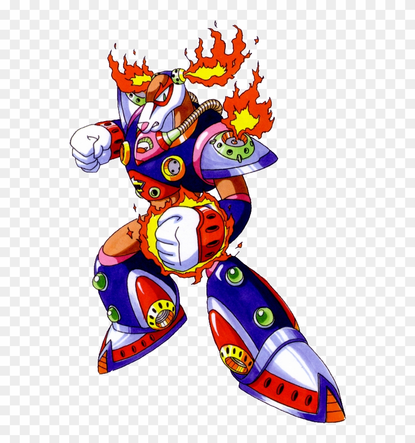 Mega Man X Flame Stag , Png Download - Flame Stag Megaman X2 Clipart #5973813