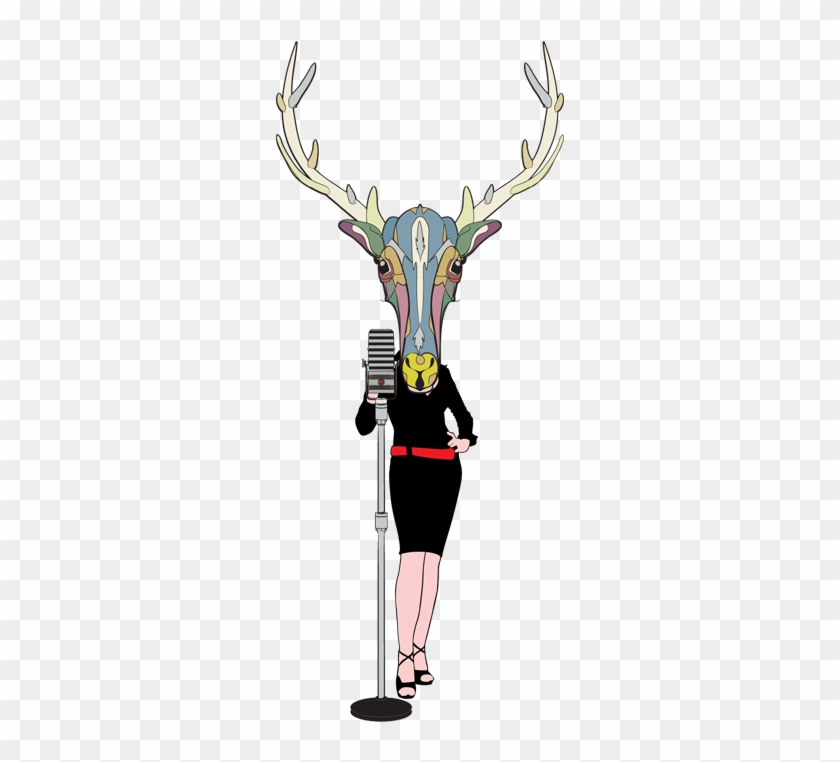 Androginous-stag - Reindeer Clipart