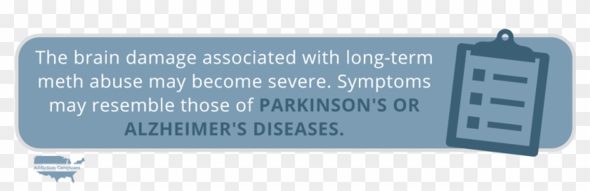 Com Long-term Effects From Methamphetamine Abuse Parkinson's - Addiction Campuses Clipart