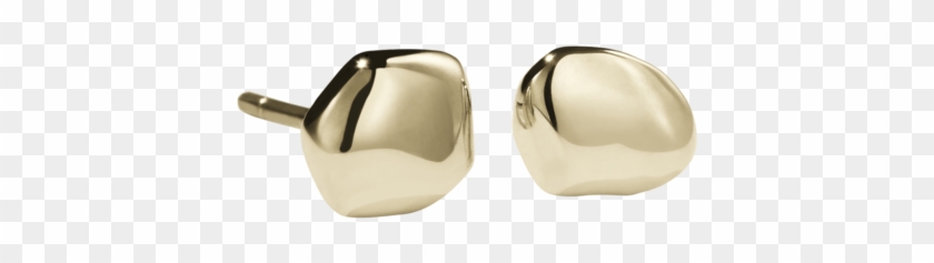 Pebble Stud Earrings - Earrings Clipart #5974249