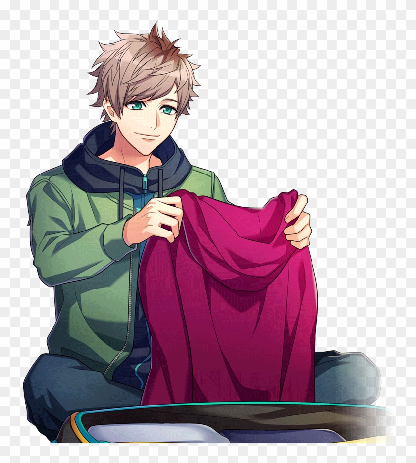 Tsuzuru Serious Sr Transparent - Sitting Clipart