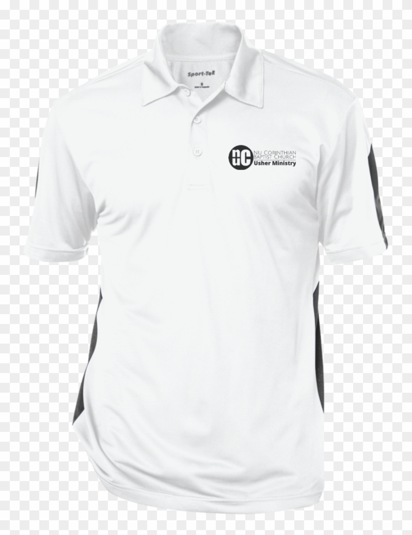 Usher Men's Performance Textured Three-button Polo - Polo Shirt Clipart #5974623