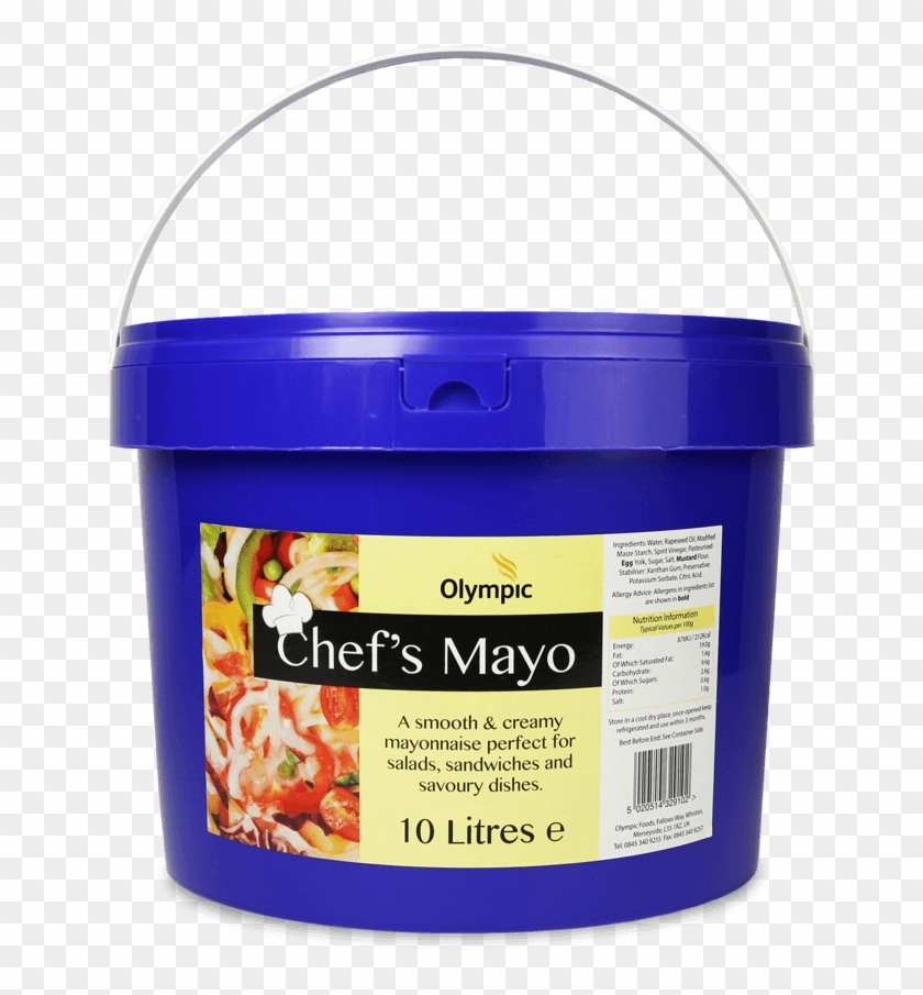 Olympic Chefs Mayo 10l Bucket - Rice Cooker Clipart