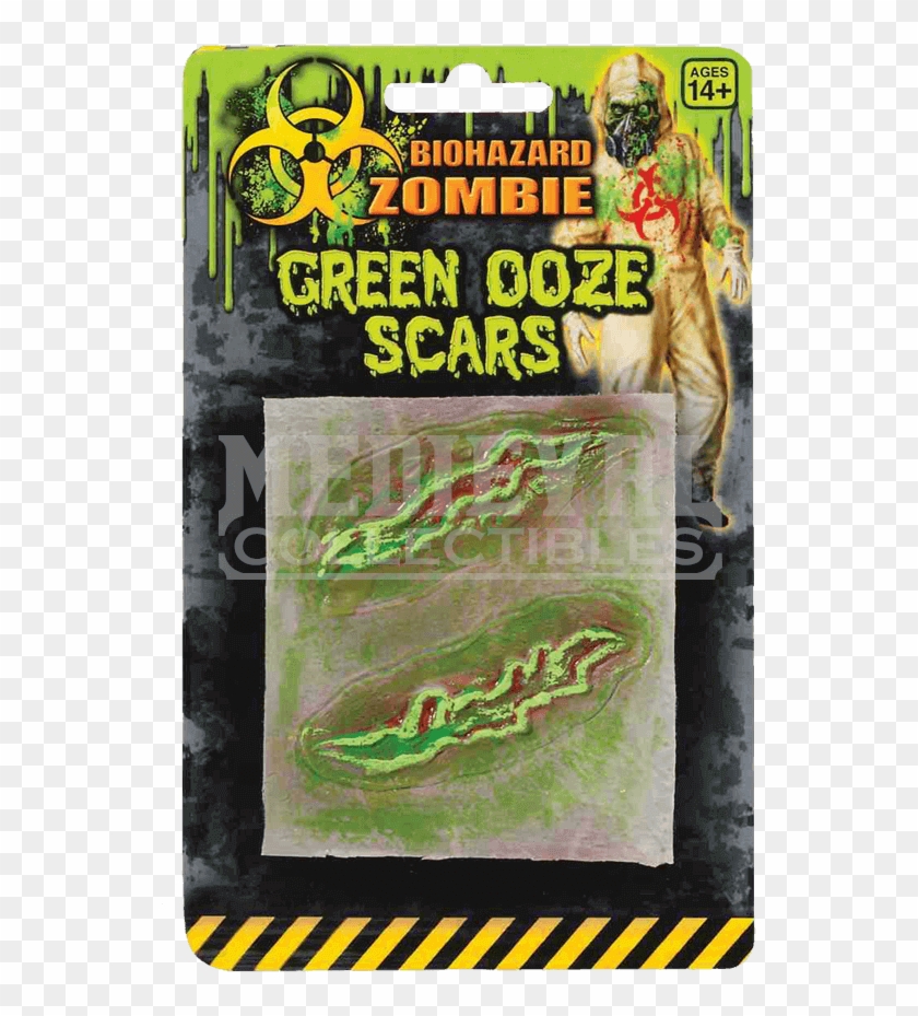 Biohazard Zombie Scar-two Scar Clipart #5974741