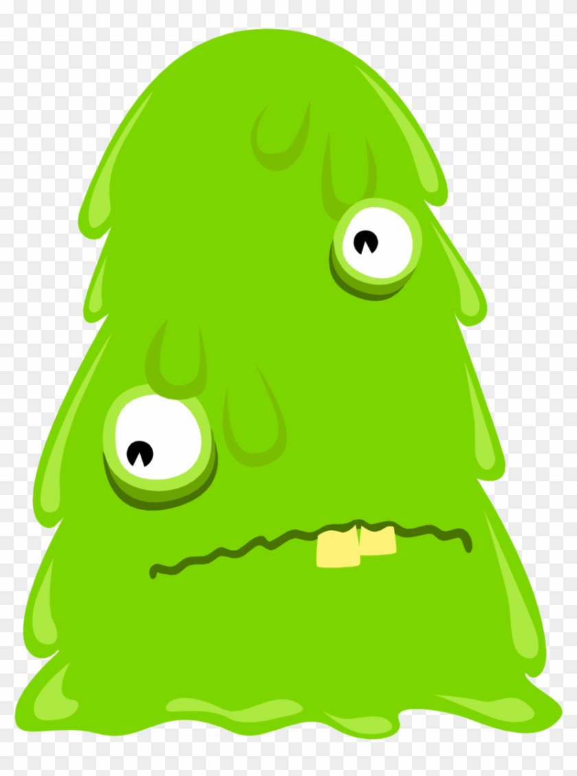 Ooze Blob - Cartoon Clipart