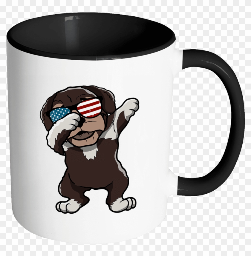 Robustcreative-dabbing Havanese Dog America Flag - Drink Coffee And Fuck Clipart