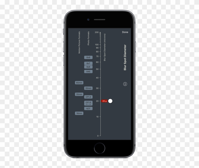 We Begin On The Settings Screen, Where We Set 20 Microns - Smartphone Clipart #5975648