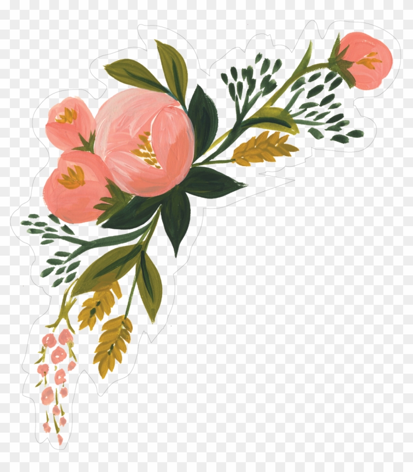 Floral Garland Png - Portable Network Graphics Clipart #5975812