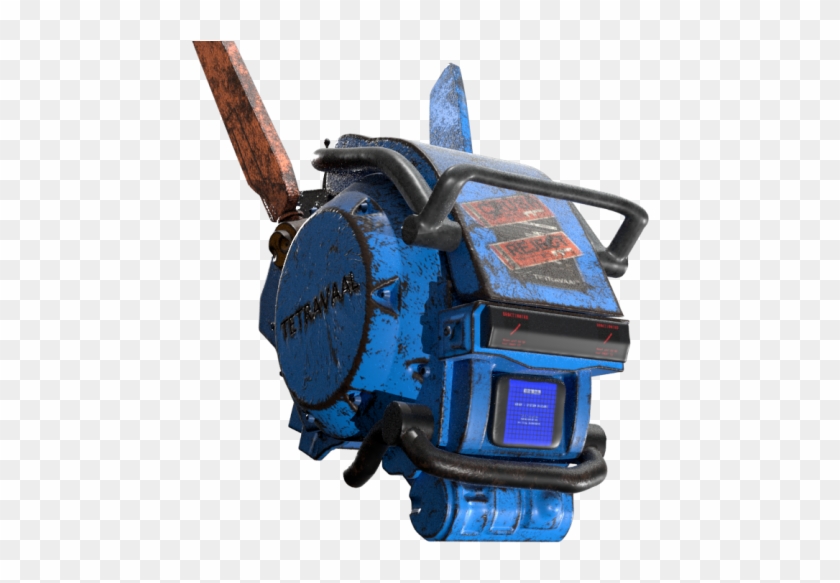 Chappie Head Royalty-free 3d Model - Chainsaw Clipart