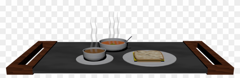 Soup And Toasty - Table Clipart #5975994