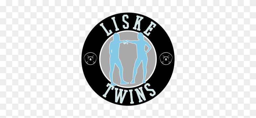 Bold, Personable, Fitness Logo Design For Liske Twins - Circle Clipart #5975999