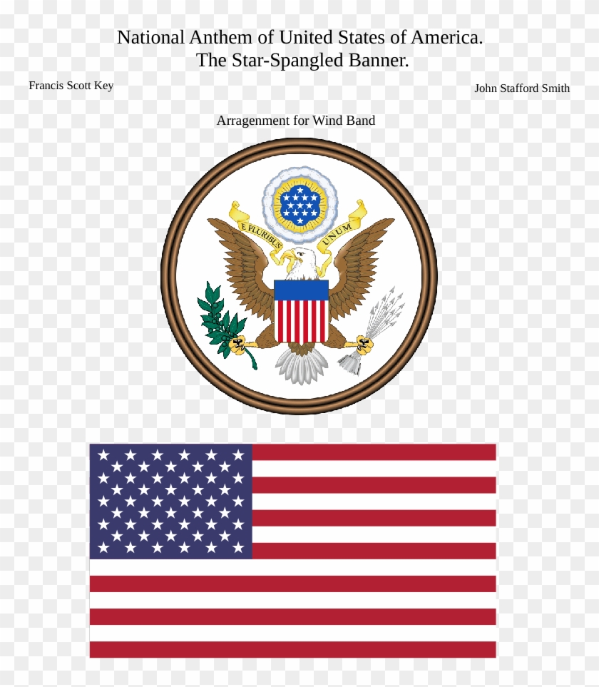 National Anthem Of United States Of America - Symbol Of Us Government Clipart