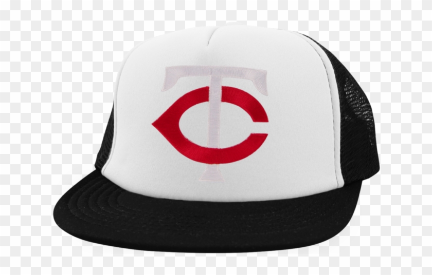 Official Minnesota Twins Classic Logo District Trucker - Liberal Hat Png Clipart #5976344