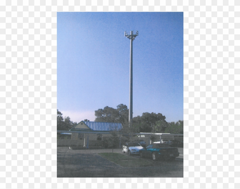 Proposed Cell Tower By School Worries Neighbors - Monopole Cell Tower Clipart