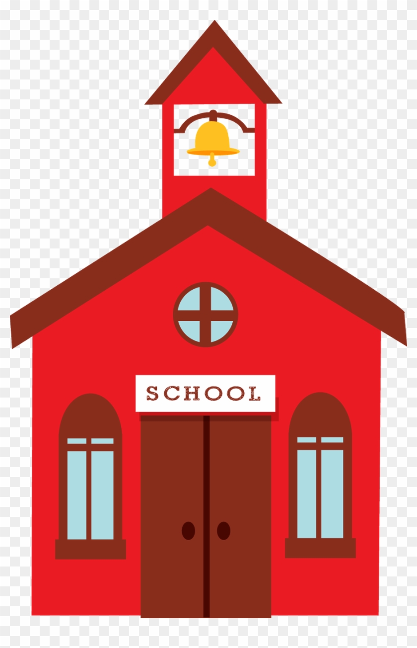 Graphic Library Stock Escola Minus Craft Ideas Pinterest - Cartoon Little Red School House Clipart #5976578