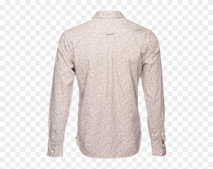 Truman Square Pocket Floral Print In Red - Long-sleeved T-shirt Clipart