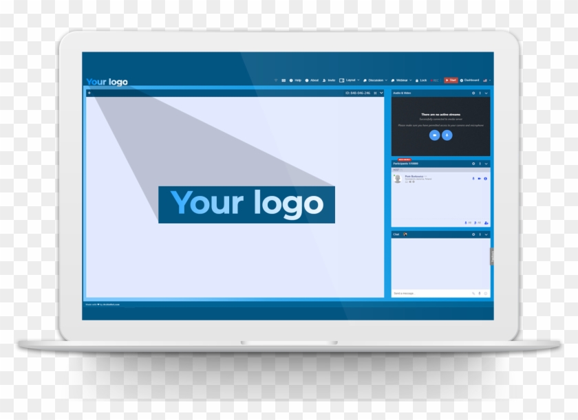 Flat Panel Display Clipart
