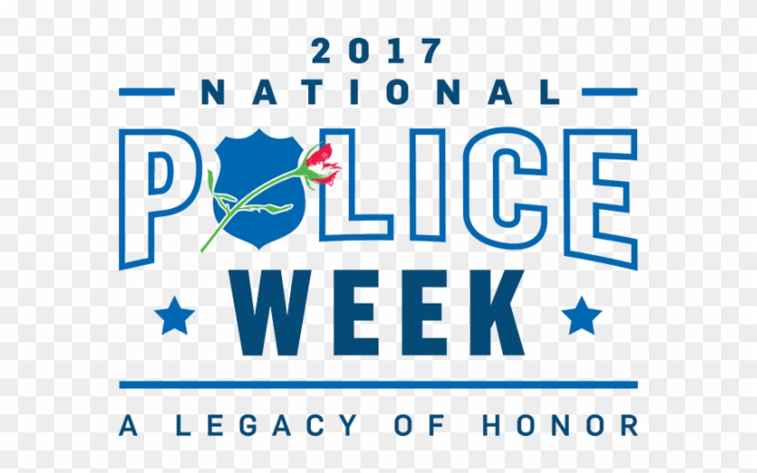 2017 Police Week White Bkgd Web Fw - National Law Enforcement Officers Memorial Clipart #5977586