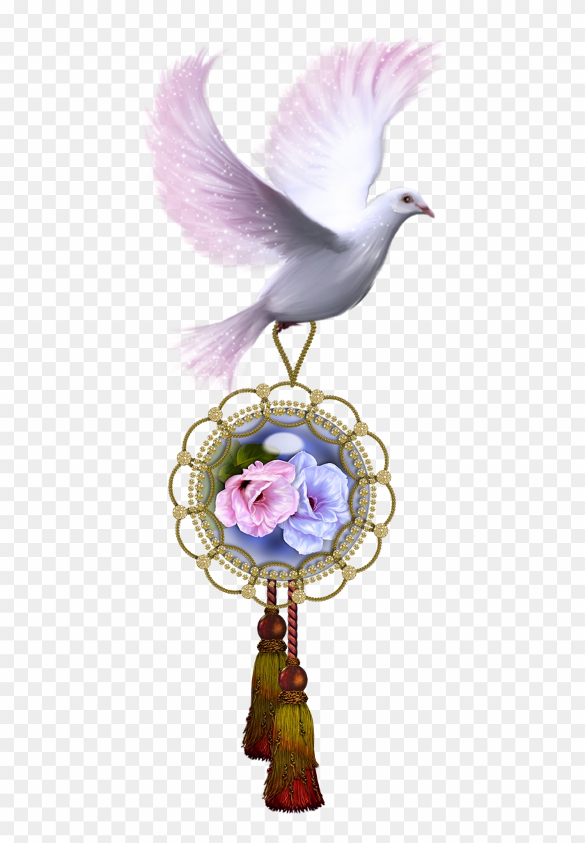 Tassel 1 By Collect And Creat Paloma De La Paz, Flores - Dove Holy Spirit Png Clipart #5978522