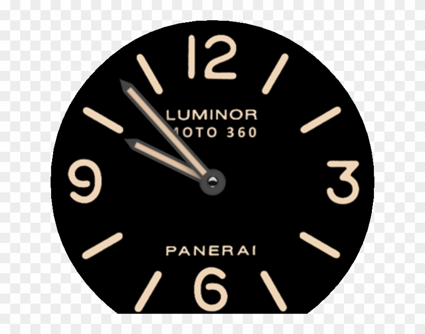 Watch Face Vector - Wall Clock Clipart