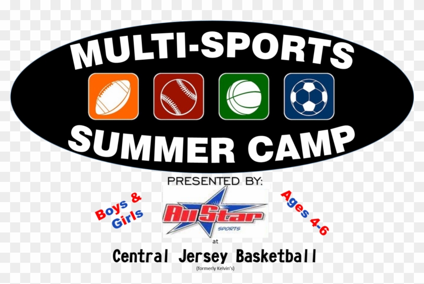 Monroe Sports Center All Star Summer Camp - Multi Sport Center For Kids Logo Clipart