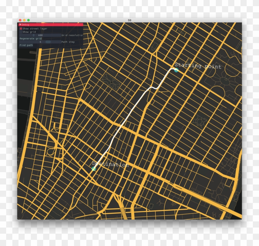 Path Smoothing With B-spline - Electric Blue Clipart
