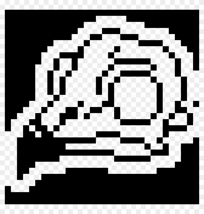 Owl Skull Patch - Flowey Undertale Pixel Art Clipart