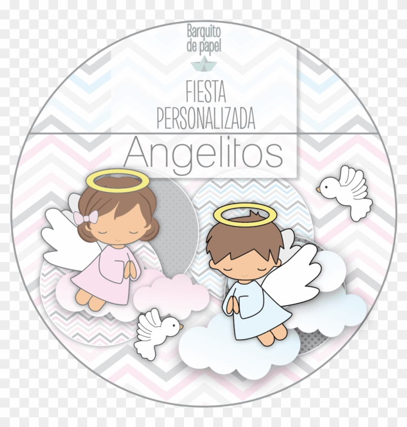 Presentacion Angelitos Sin Fondo 1024 - Tarjetas De Bautismo De Angelitos Nena Clipart