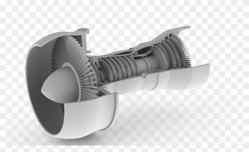 Load In 3d Viewer Uploaded By Anonymous - Jet Engine Clipart