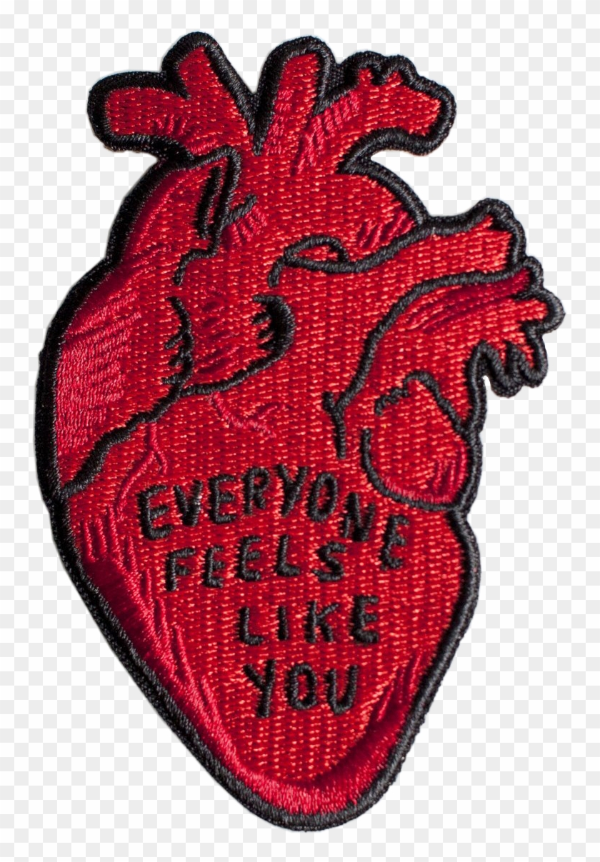 #patch #heart #patches #hearts #aesthetic #freetoedit - Emblem Clipart #5980863