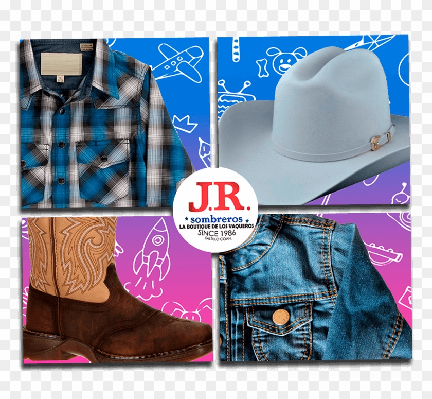 Jr Sombreros - Sombreros - Cintos Para Niños Vaqueros Clipart #5980944