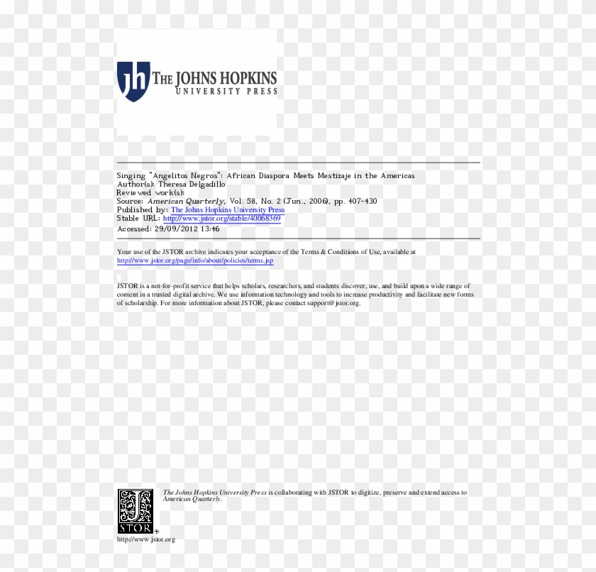 Pdf - " - Johns Hopkins University Press Clipart #5981123