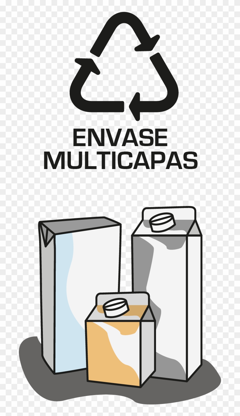Envases Multicapas De Cartón Aséptico - Low-density Polyethylene Clipart #5981153