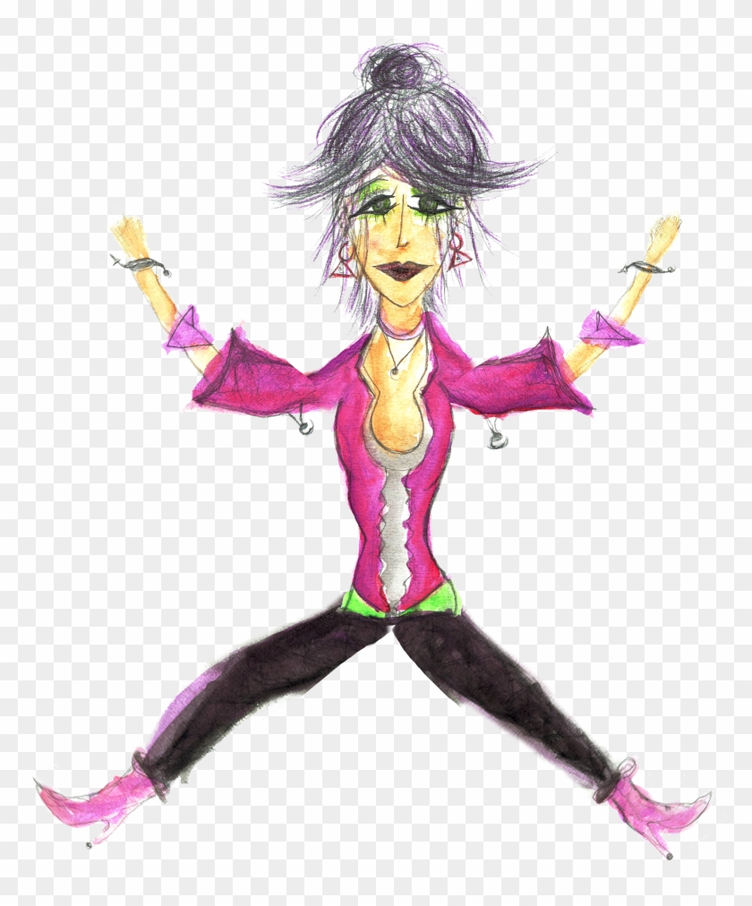 Yukiko Brazos Abiertos - Cartoon Clipart #5981391