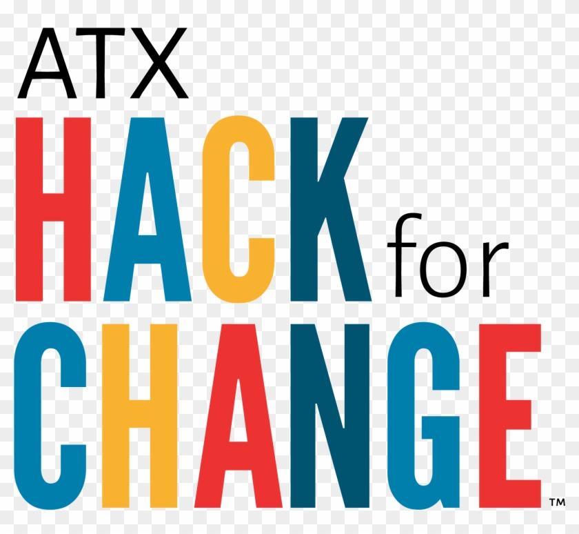 Atx Hack For Change - Graphic Design Clipart #5981526